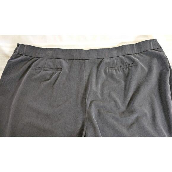 Avenue Womens Plus Size Super Stretch Trousers Ankle Pants Gray US SZ30P - Picture 4 of 12